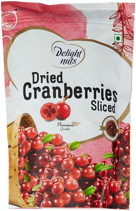 Delight Nuts Dried Cranberries 200G
