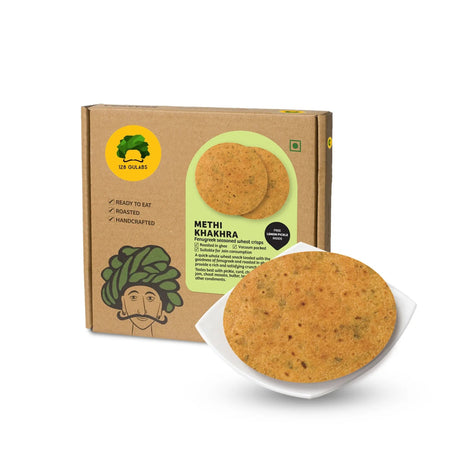Gulabs Methi Khakhra 12Pcs