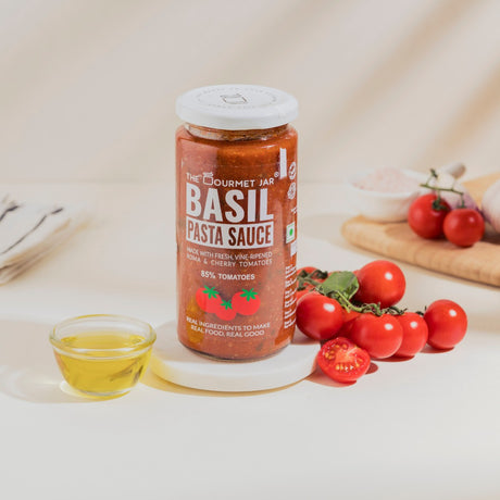 The Gourmet Jar Basil Pasta Sauce 390G