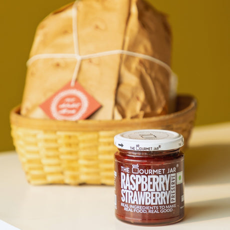 The Gourmet Jar Raspberry Strawberry Preserve 230G