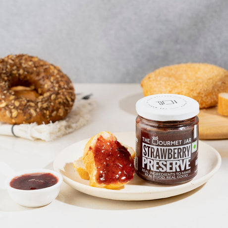 The Gourmet Jar Strawberry Preserve 230G