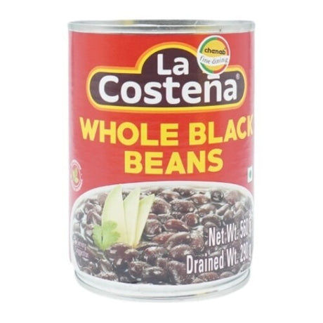 La Costena Whole Black Beans 560G