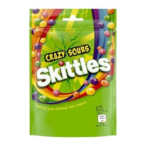 Skittles Crazy Sours Candy 45G