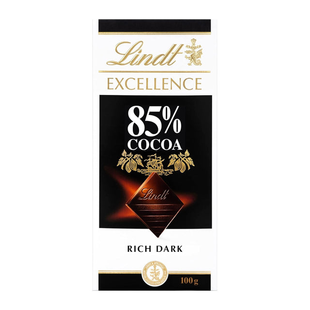 Lindt Excellence 85% Rich Dark Chocolate 100G