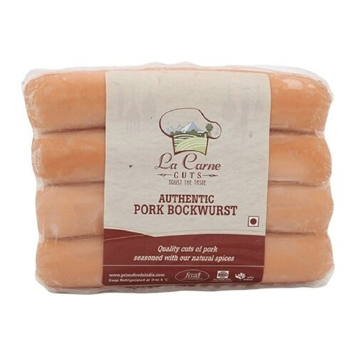 La Carne Authentic Pork Bockwurst 280G