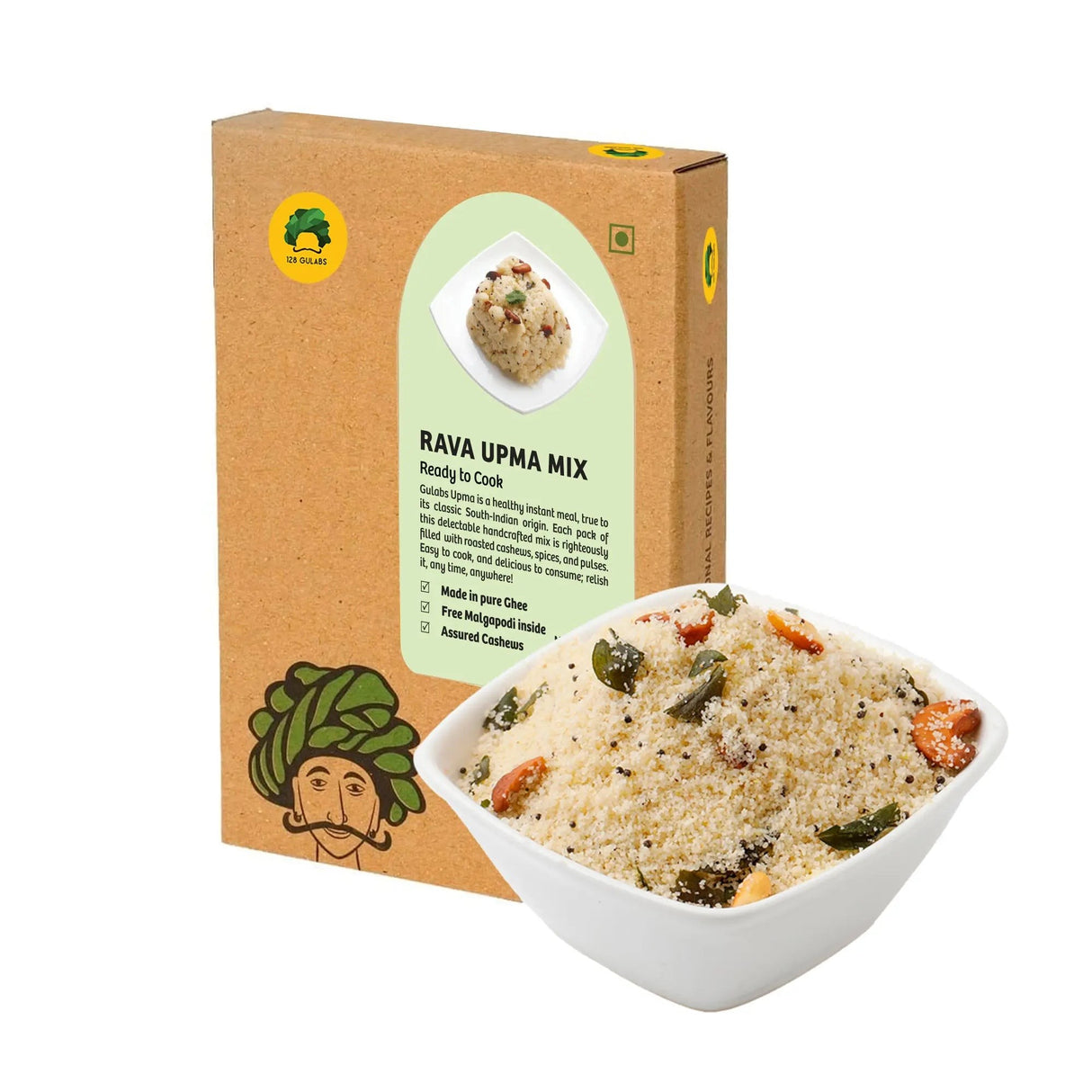Gulabs Rava Upma Powder 100g