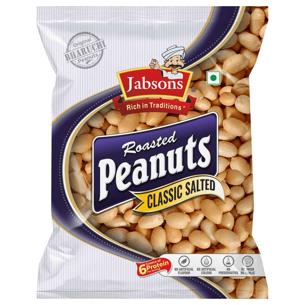 Jabsons Roasted Peanuts Classic Salted 160g