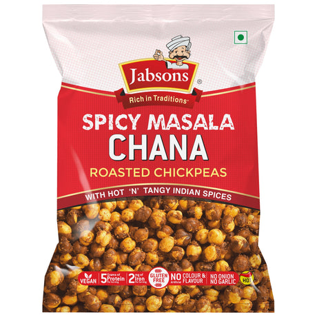 Jabsons Roasted Chickpeas Hot N Spicy Chana 140g