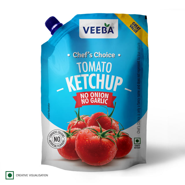 Veeba Tomato Ketchup No Onion No Garlic 950G