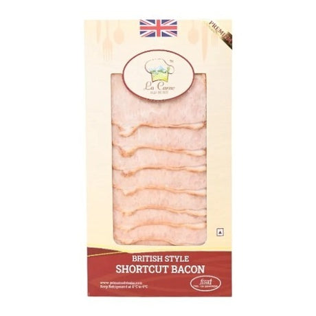 La Carne British Style Shortcut Bacon 150g