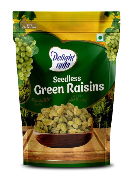 Delight Nuts Seedless Green Raisins 200g