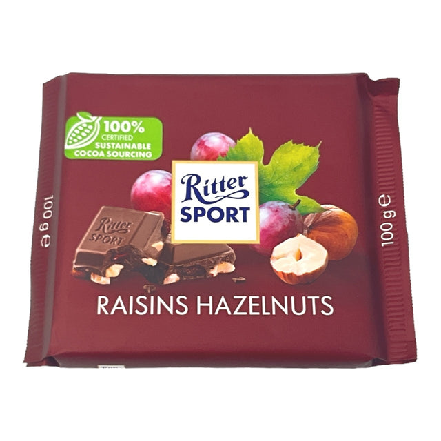 Ritter Sport Raisns Hazelnuts 100g