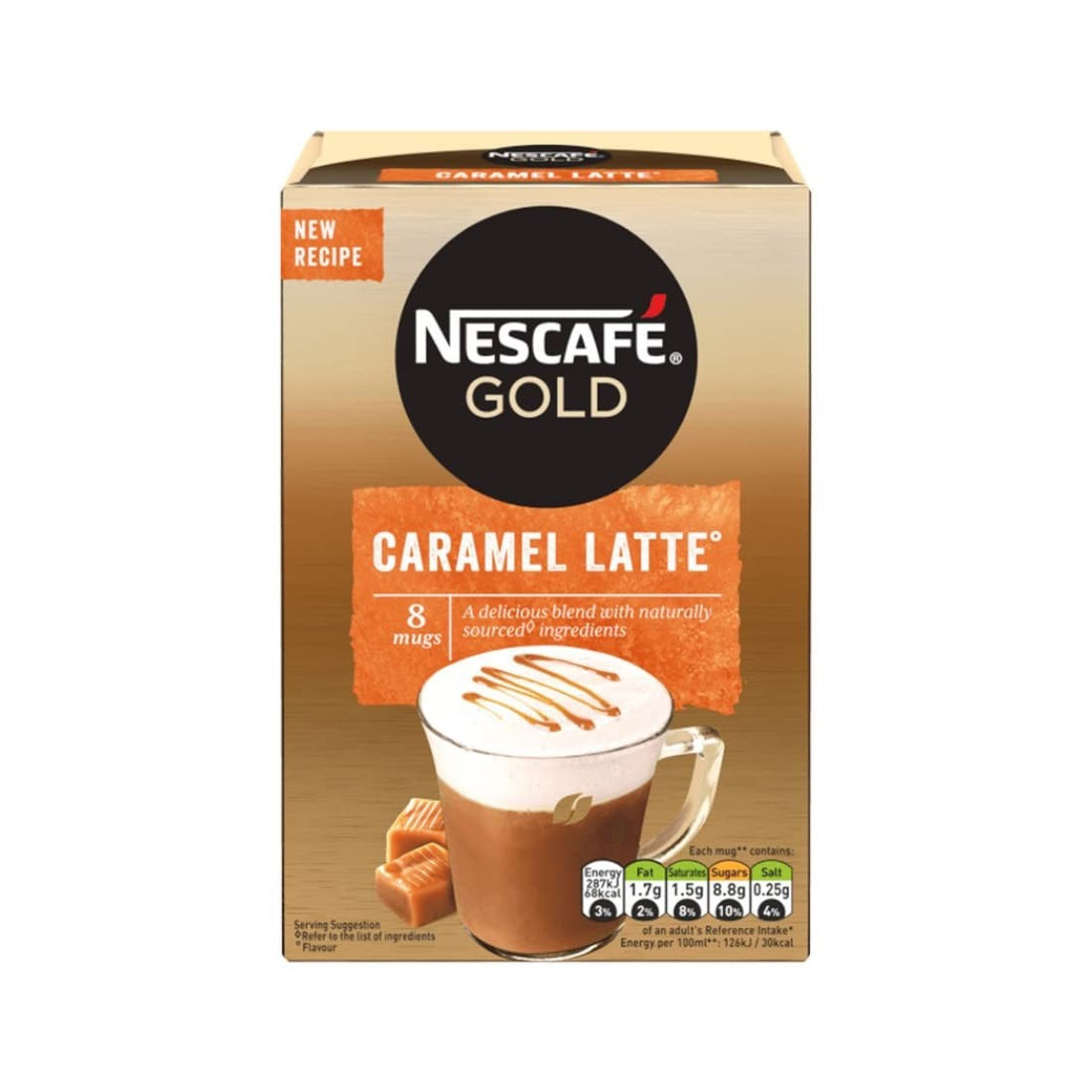 Nescafe Gold Caramel Latte 136g