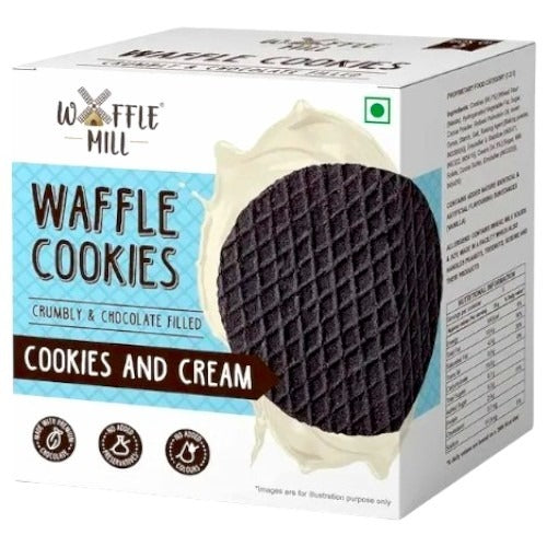 Waffle Mill Cookies&Cream 70g Pack Of 2