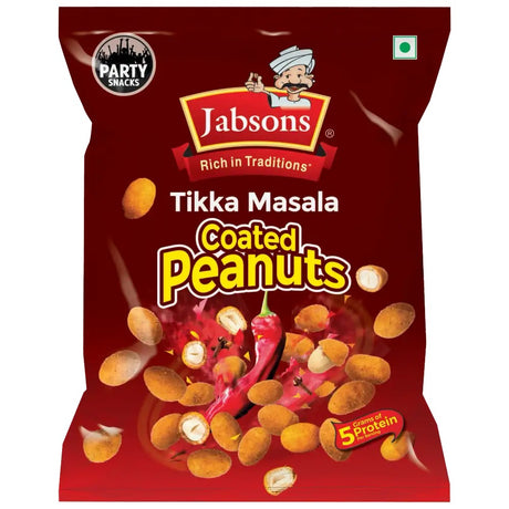 Jabsons Tikka Masala Coated Peanuts 400g