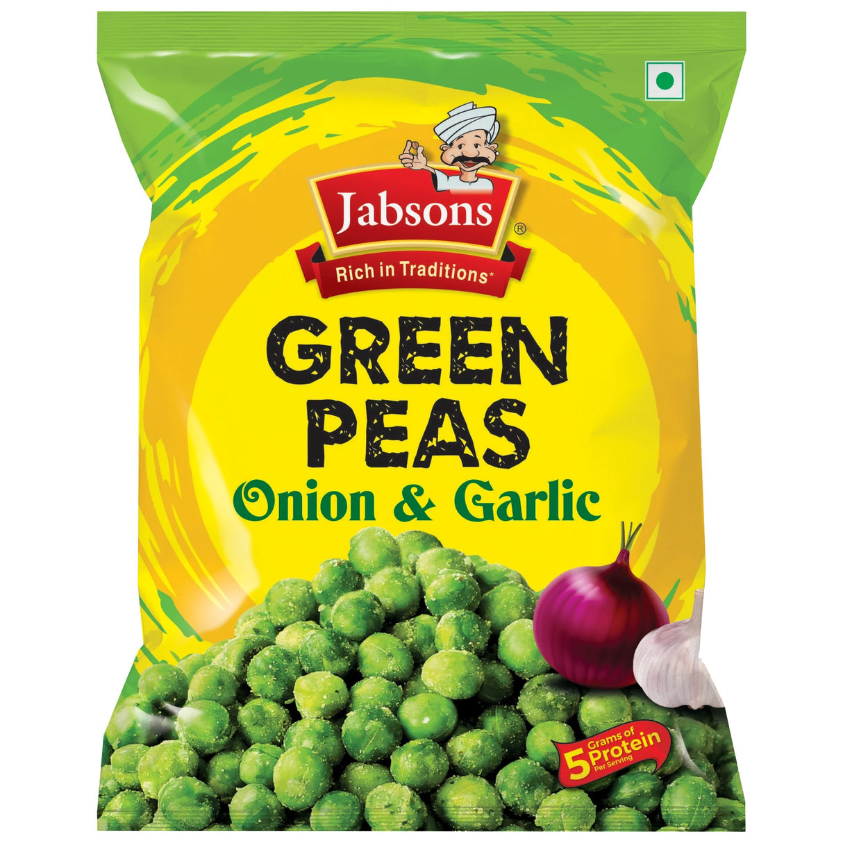 Jabsons Green Peas Onion&amp;amp;Garlic 400g