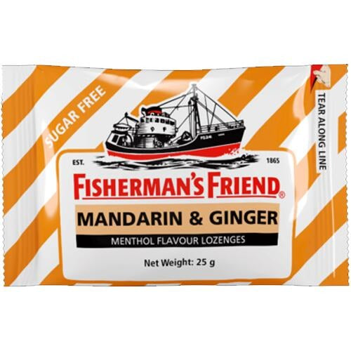 Fishermans Friend Mandarin Ginger Lozenges 25g