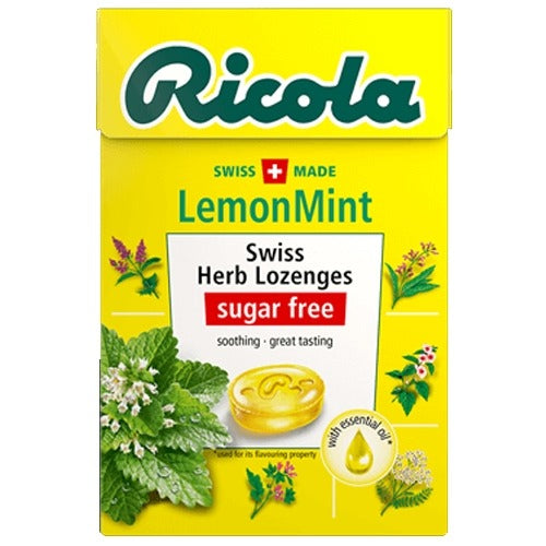Ricola Lemon Mint Sugarfree Drops 45g