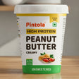 Pintola Peanut Butter Organic Creamy Unsweetened 350g