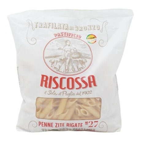 Riscossa Bronzocut Penne Zite Rigate Pasta 500g