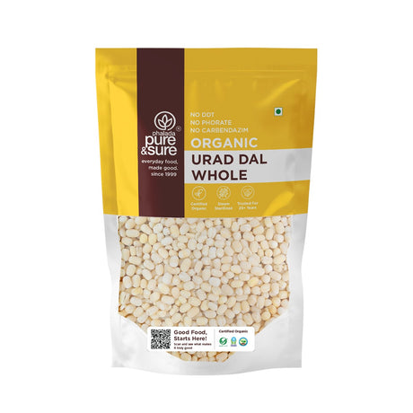 Phalada Pure&Sure White Urad Whole 500g