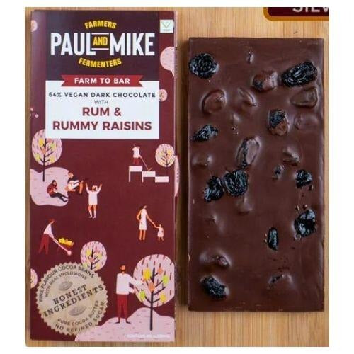 Paul And Mike 64% Rum&Rummy Raisins 68g