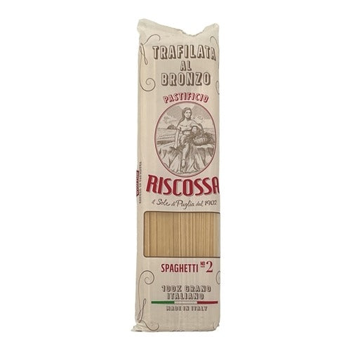 Riscossa Spaghetti Pasta Bronzo Cut 500g