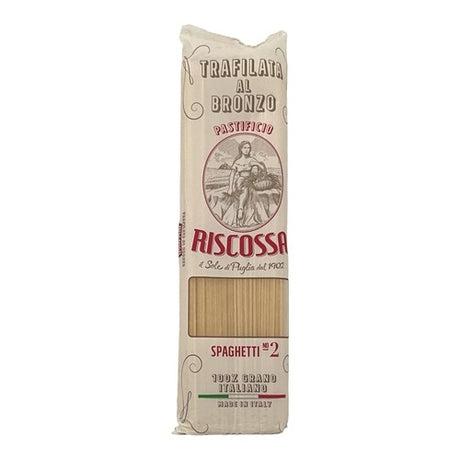Riscossa Spaghetti Pasta Bronzo Cut 500g