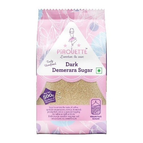 Pirouette Dark Demerara Sugar 500g