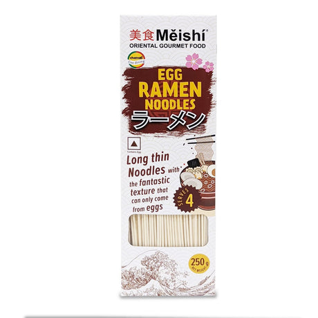 Meishi Egg Ramen Noodles 250g