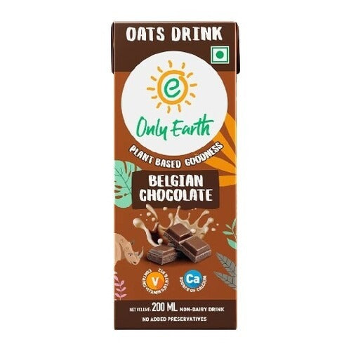 Only Earth Belgian Chocolate Oat Drink 200ml