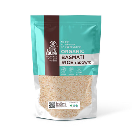 Phalada Pure And Sure Brown Basmati Rice 1kg