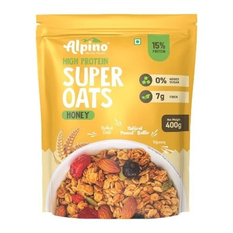 Alpino Super Oats Coated With Honey 400g