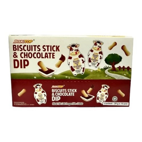Biskitop Biscuit Stick With Choco Dip28g