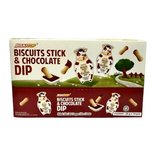 Biskitop Biscuit Stick With Choco Dip28g