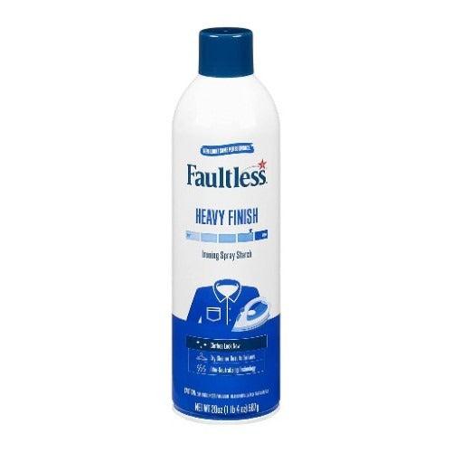 Faultless Heavy Finish Ironing Spray Starch 567g