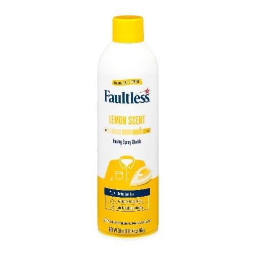 Faultless Lemon Scent Ironing Spray Starch 567g