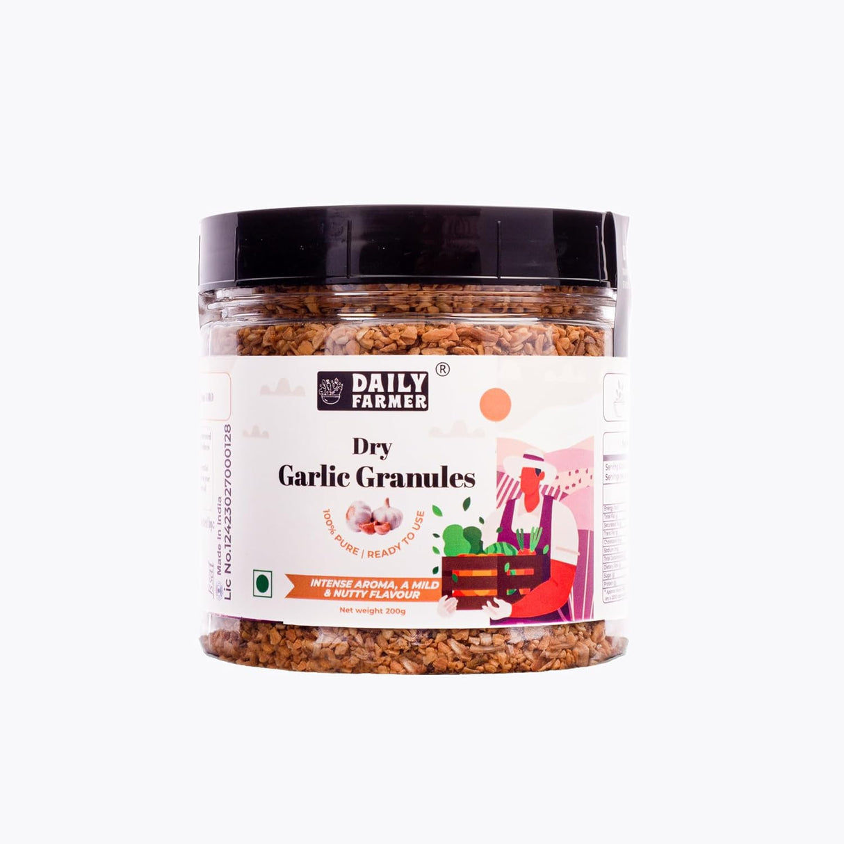 Daily Farmer Garlic Granules 200g