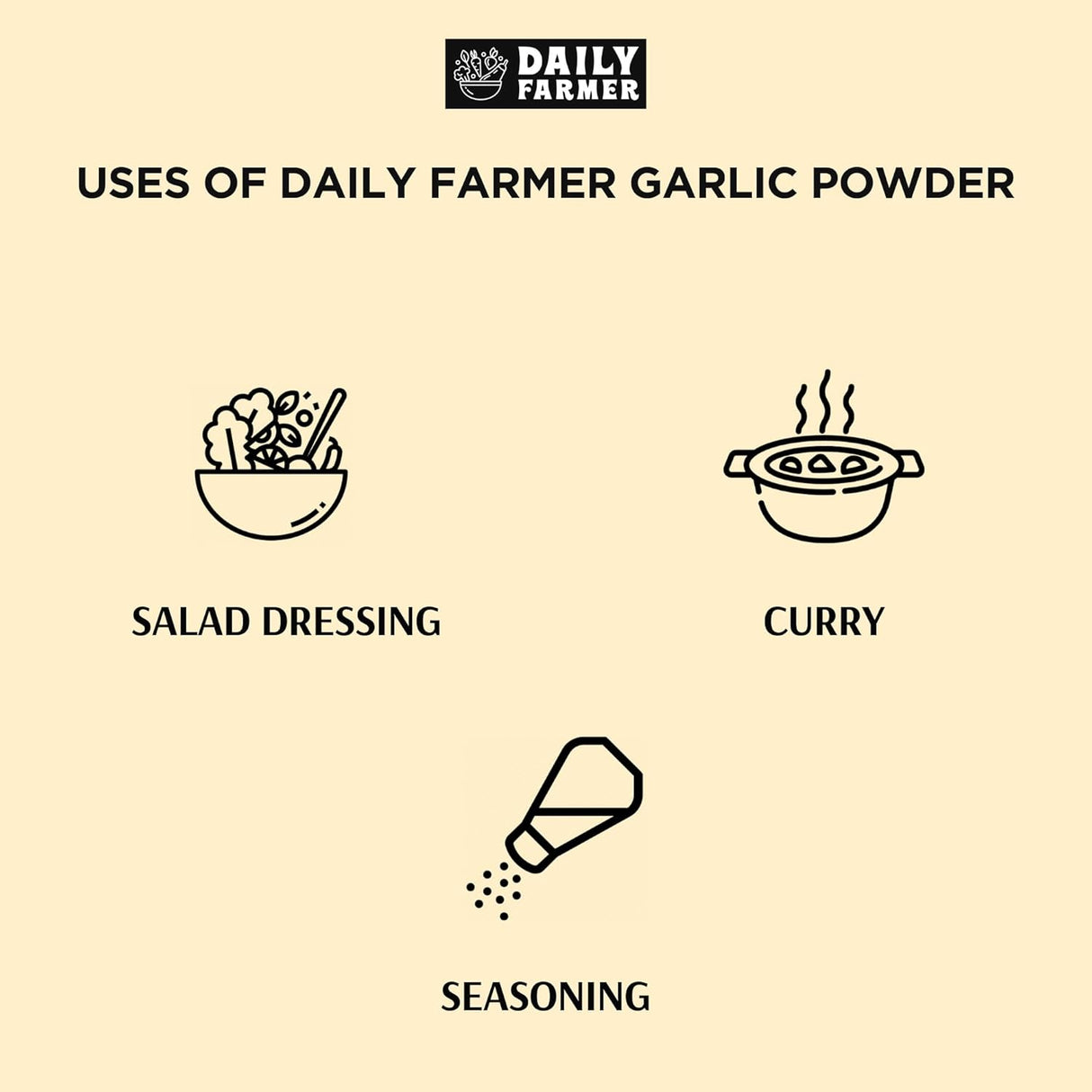 Daily Farmer Garlic Granules 200g