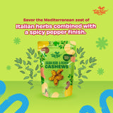 Top Nut Italian Herb & Pepper Cashews 180g