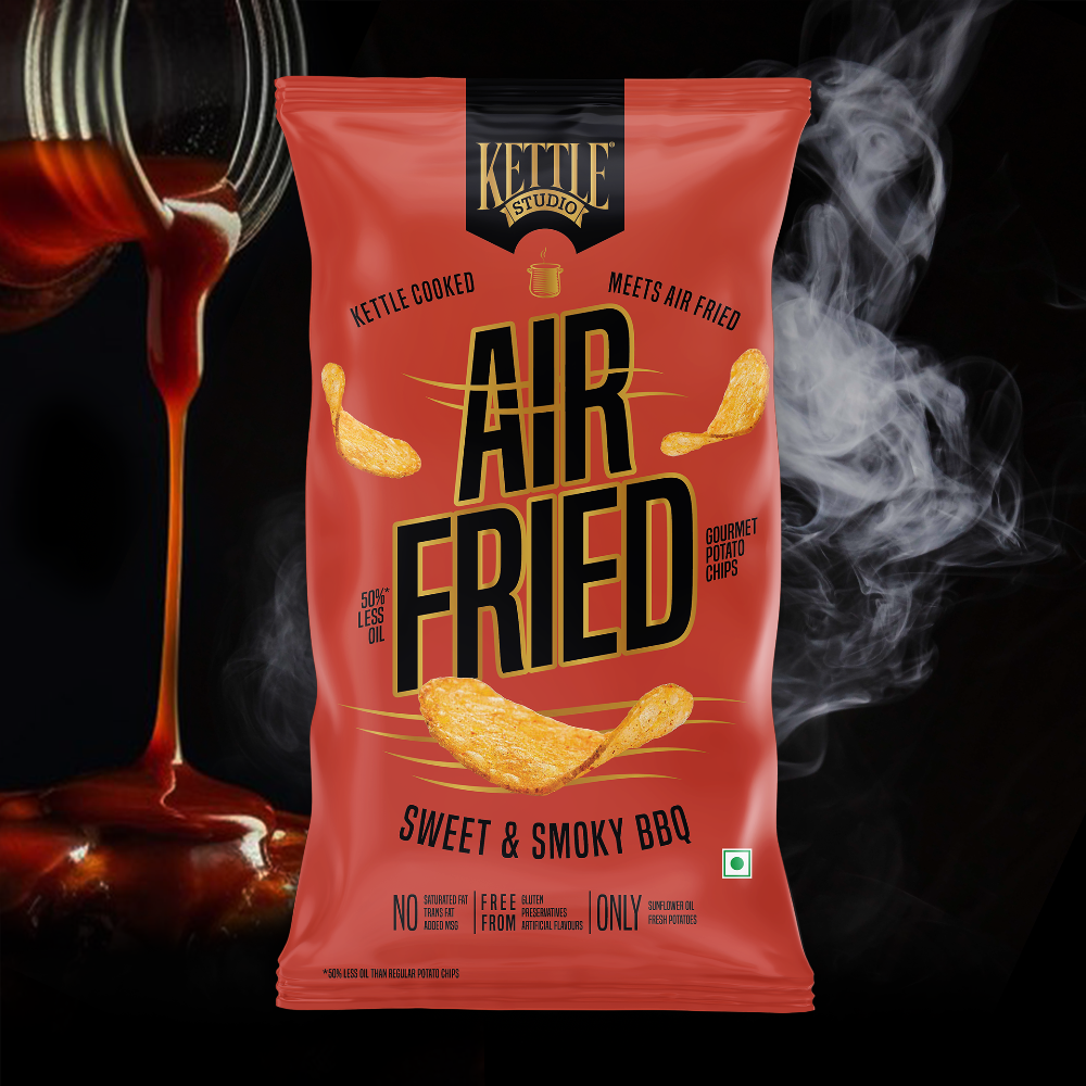 Kettle Air Fried Sweet&Smoky BBQ 80g