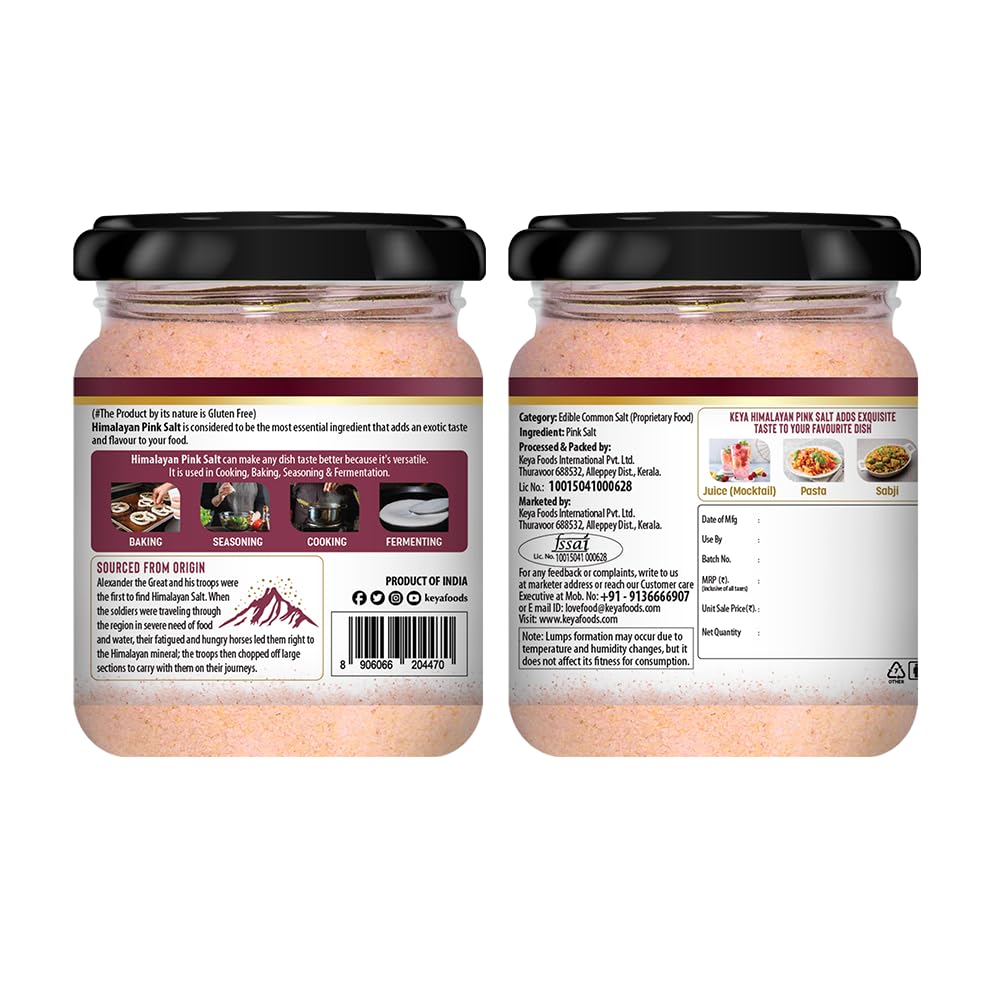 Keya Himalayan Pink Salt 200g