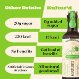 Kulturd Elderflower Muskmelon Kombucha 220ml