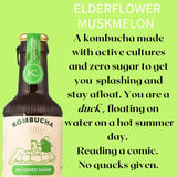 Kulturd Elderflower Muskmelon Kombucha 220ml