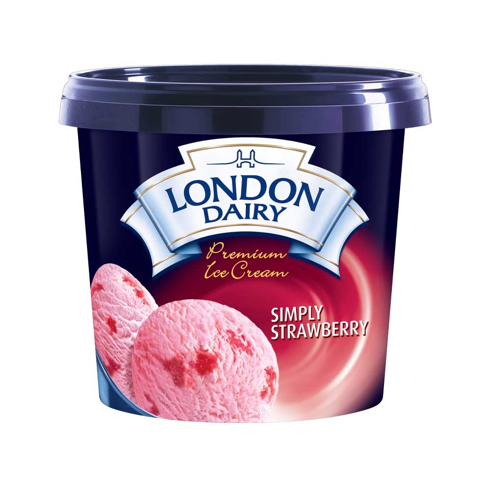 London Dairy Natural Strawberry 1000ml