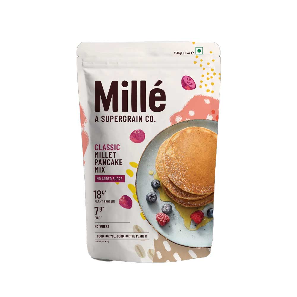 Mille Classic Millet Pancake Mix 250g