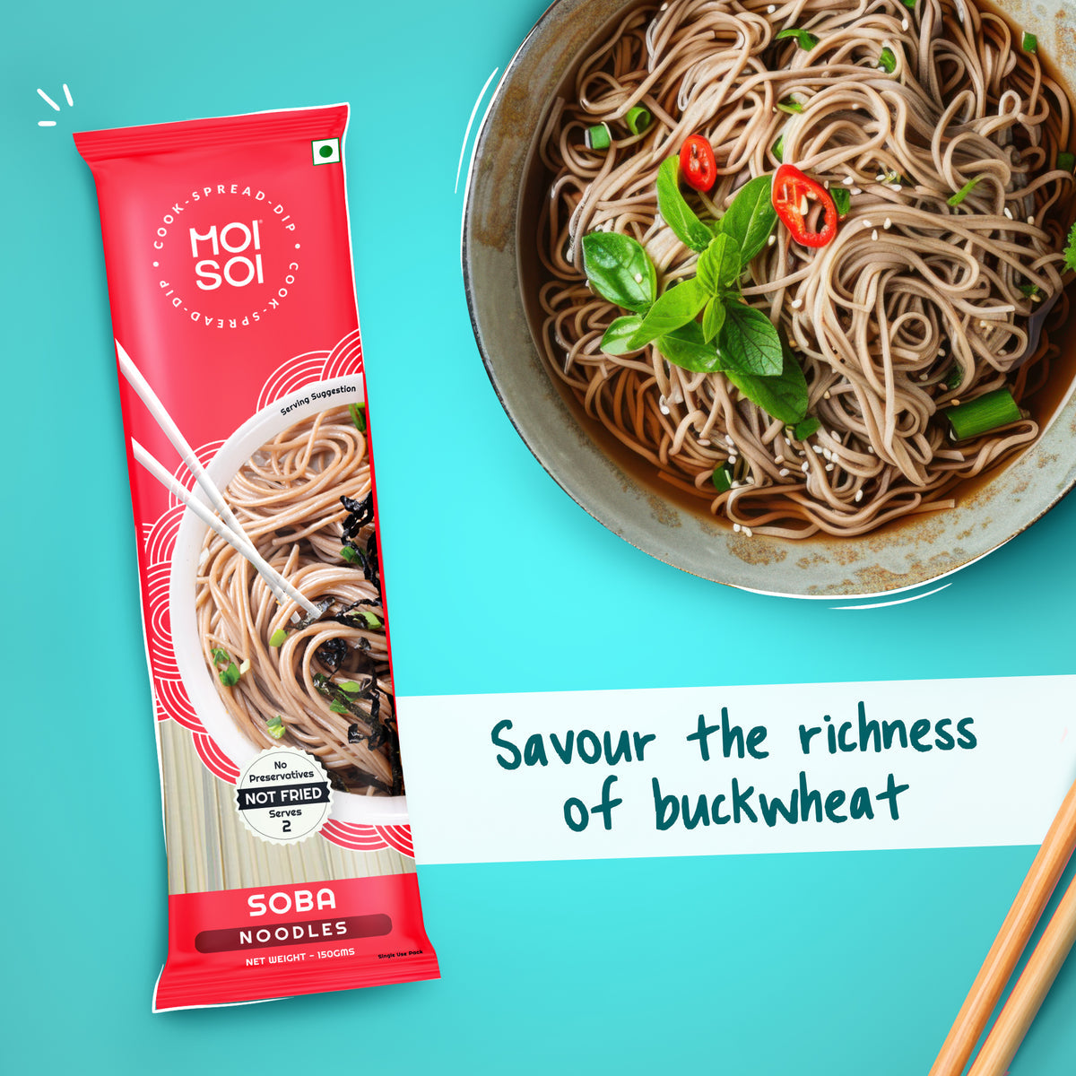 Moi Soi Soba Noodless 150g