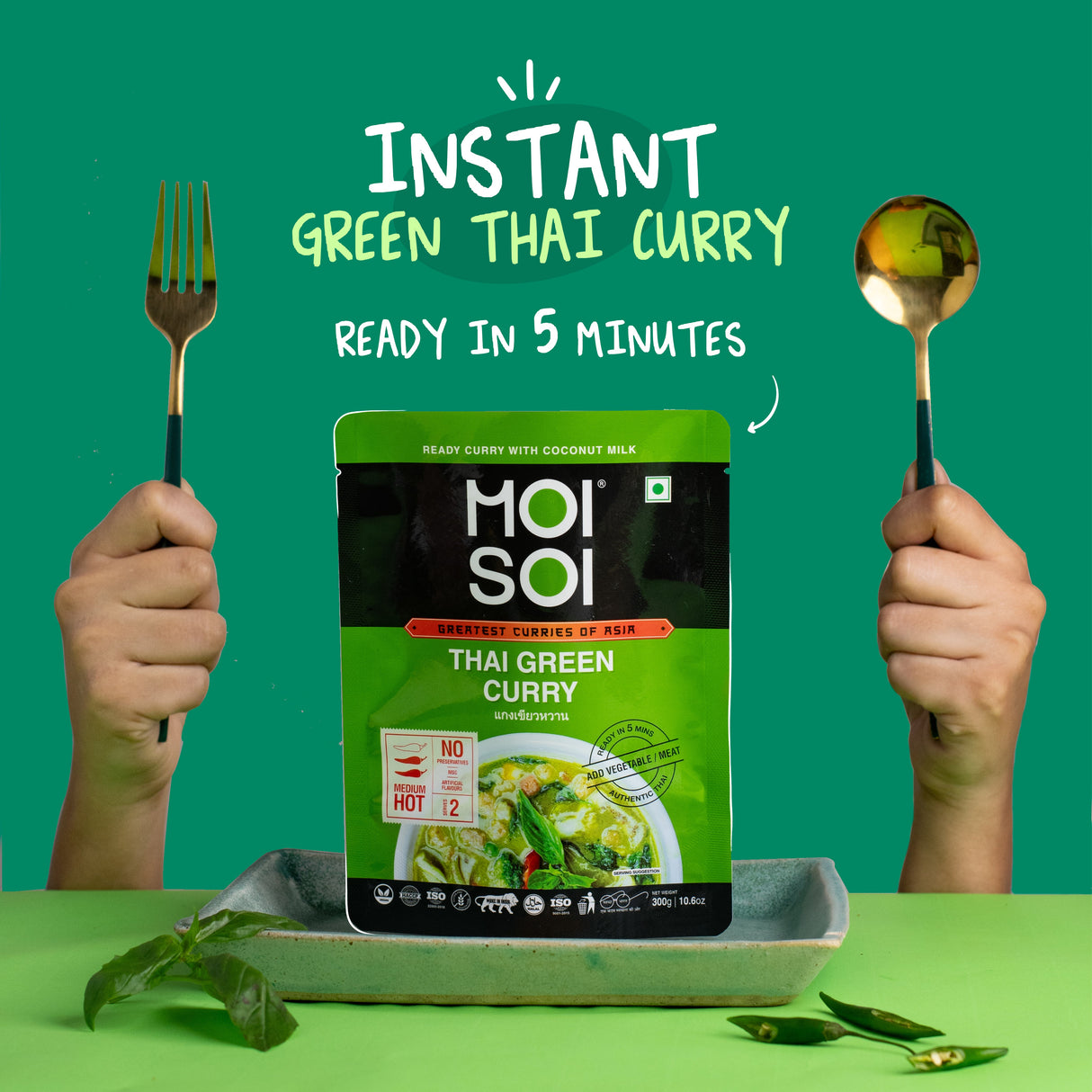 Moi Soi Thai Green Curry 300g