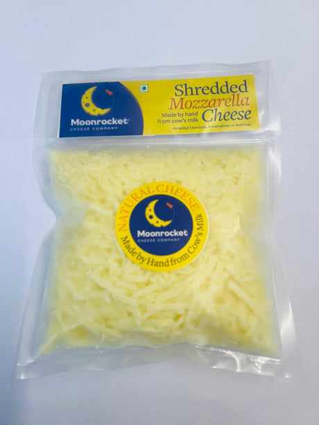 Moonrocket Fresh Shredded Mozzarella Cheese 150g