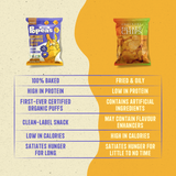 Nourish Organic Vegan Parmesan Chickpea Puff 60g